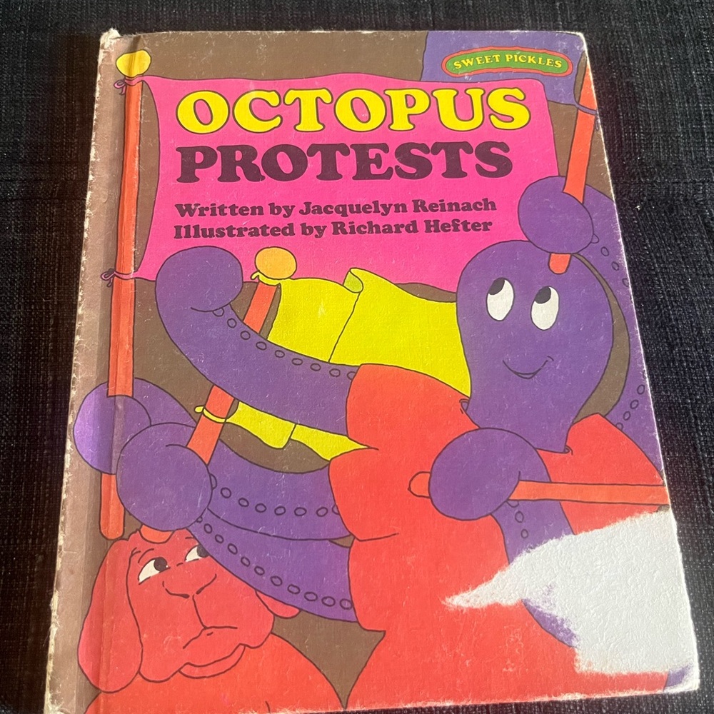 Sweet Pickles ‘Octopus Protests’ Children's Book
